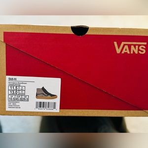 Vans SK8 Hi Herringbone Black/Brown